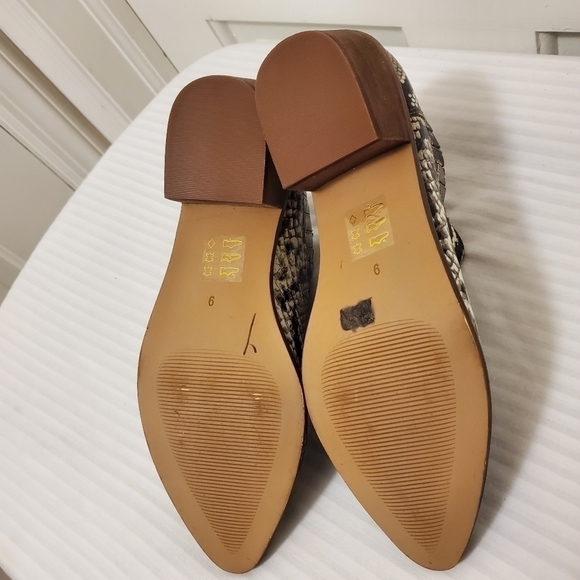 NWOT Madewell Sonia Snakeprint Leather Chelsea Booties Size 9 - Picture 9 of 14